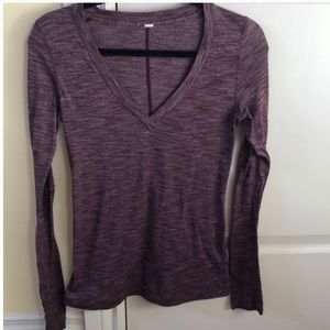 Lululemon loose long sleeve top
